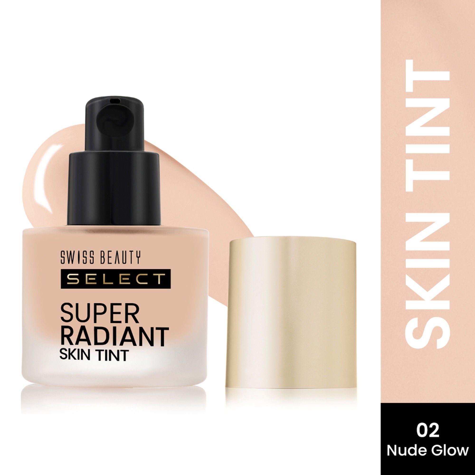 Swiss Beauty Select Super Radiant Skin Tint - 2 Nude Glow | Grocsy