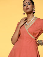 All About You Ethnic Motifs Viscose Rayon Kurta Set | Grocsy