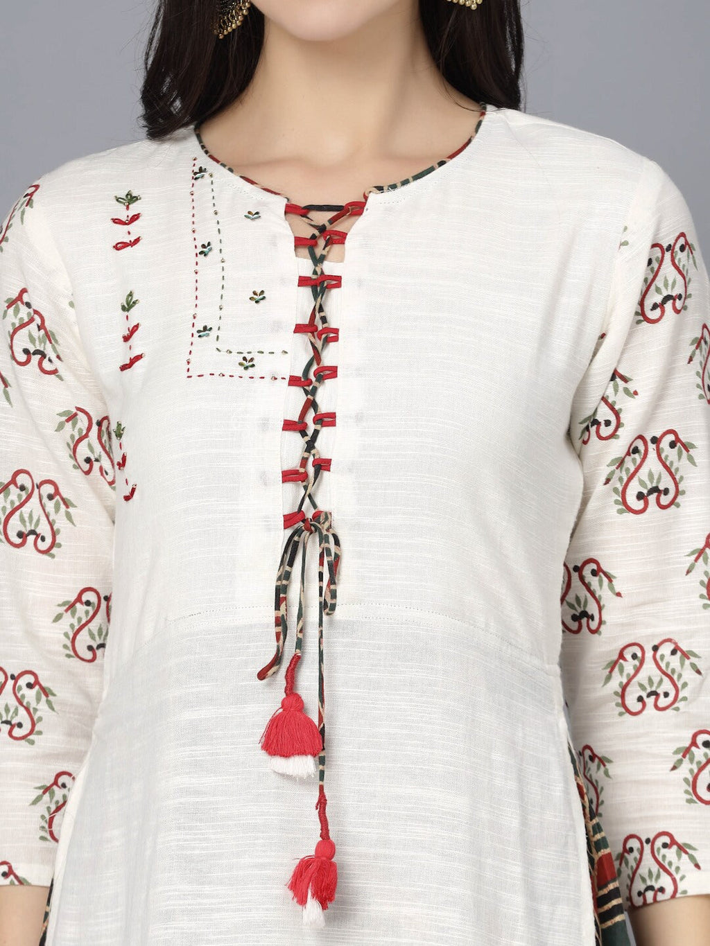 HERE&NOW Women Ethnic Motifs Printed Kurta | Grocsy