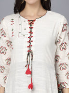 HERE&NOW Women Ethnic Motifs Printed Kurta | Grocsy