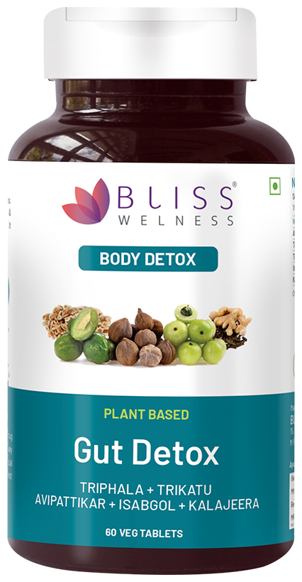 Bliss Welness Gut Detox Veg Tablet | Grocsy