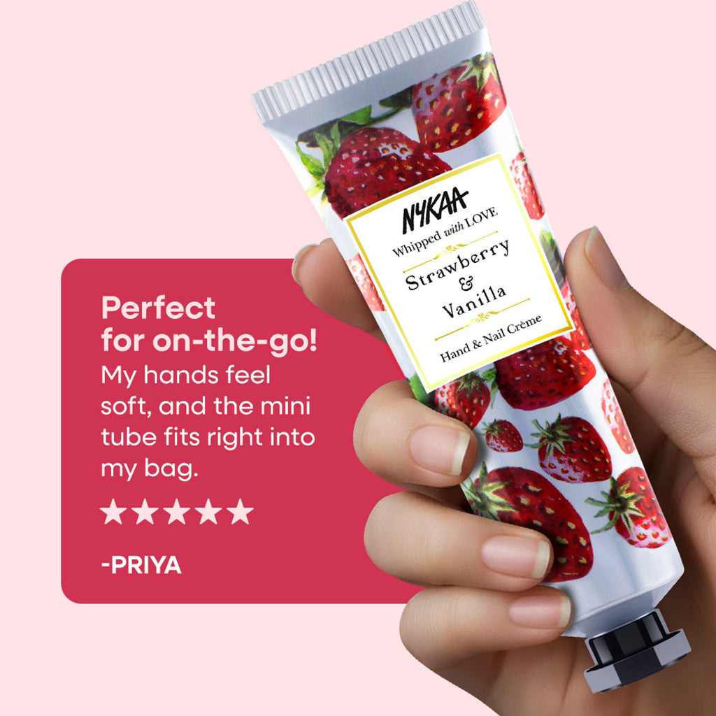 Wanderlust Hand & Nail Creme - Strawberry & Vanilla | Grocsy