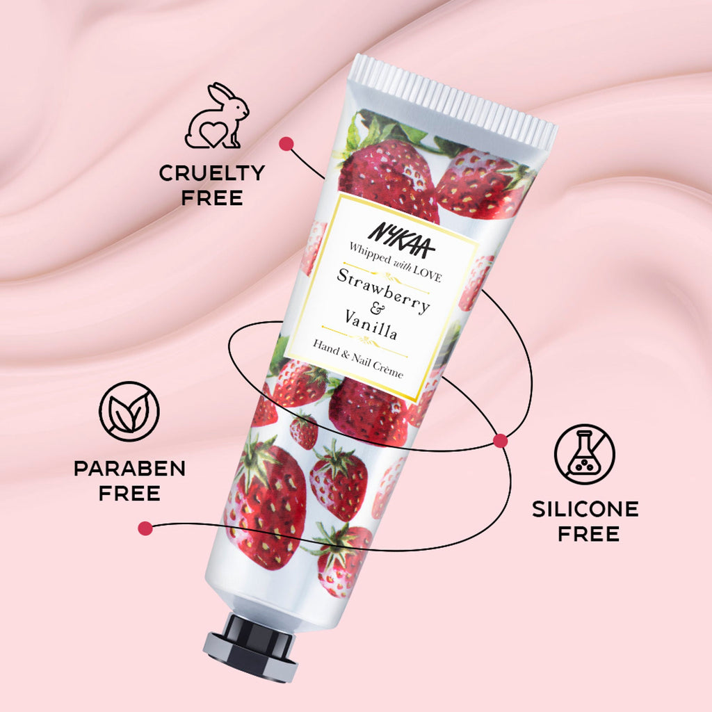 Wanderlust Hand & Nail Creme - Strawberry & Vanilla | Grocsy