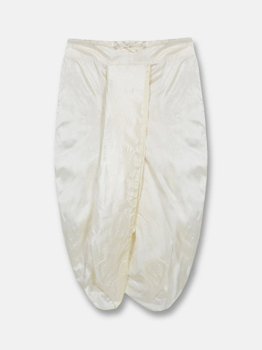 Sethukrishna Boys Pink & White Solid Shirt with Veshti Set | Grocsy