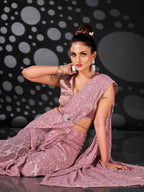 Tikhi Imli Embellished Saree | Grocsy