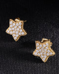 Silver & Red Toned Cz Studded Drop Earring For Women - Wahe Jewels - Swadesiicart