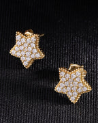 Silver & Red Toned Cz Studded Drop Earring For Women - Wahe Jewels - Swadesiicart