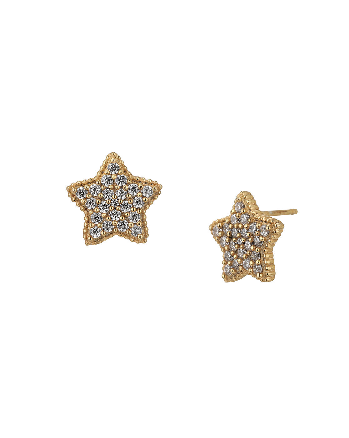 Silver & Red Toned Cz Studded Drop Earring For Women - Wahe Jewels - Swadesiicart
