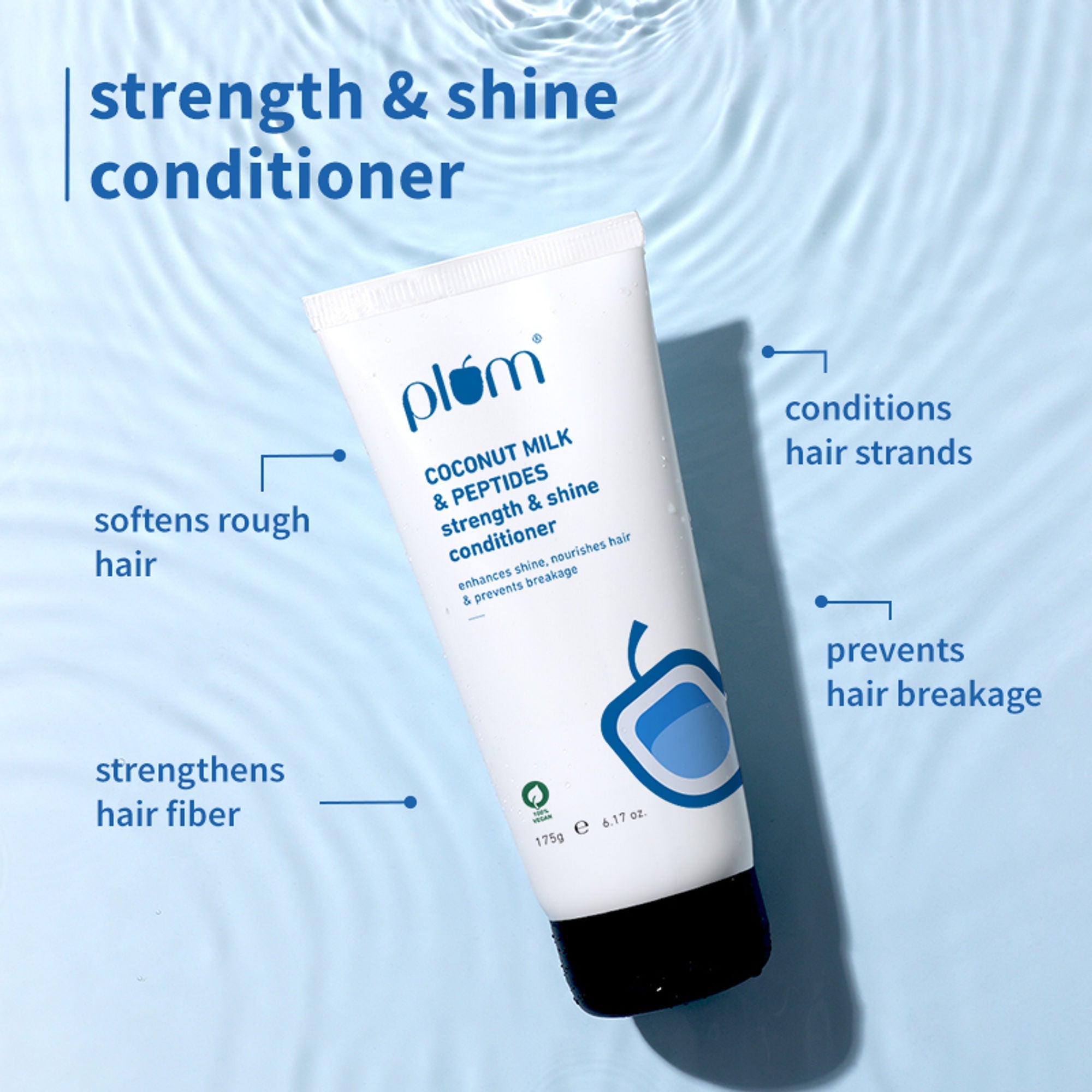 Plum Coconut & Peptides Strength & Shine Combo | Grocsy