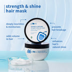 Plum Coconut & Peptides Strength & Shine Combo | Grocsy