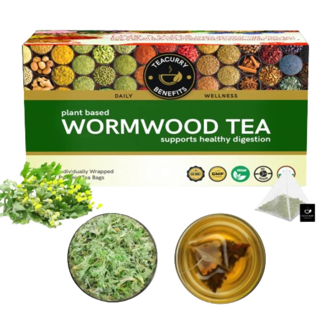 Teacurry Wormwood Tea Bags | Grocsy