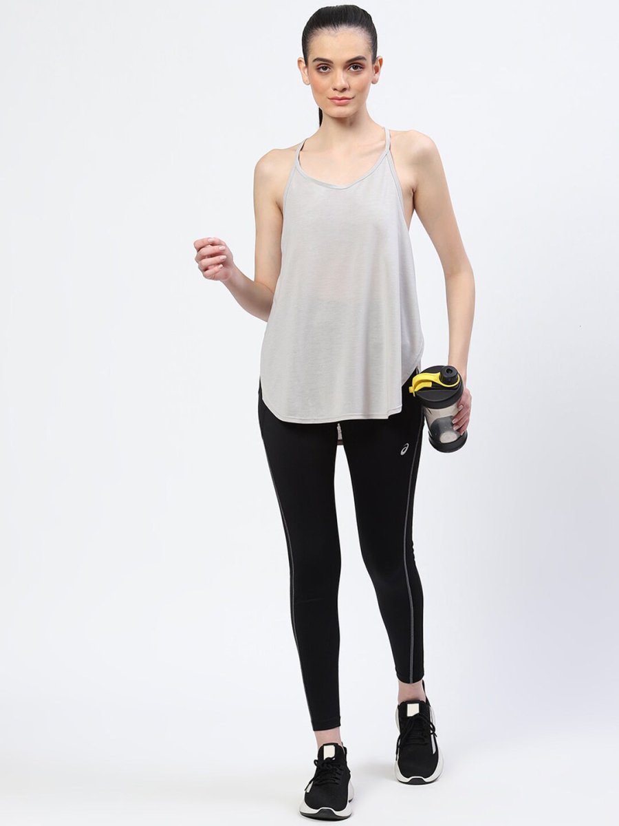 ASICS Women Slit Sleeveless Tshirt | Grocsy