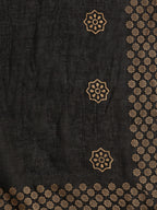 Sangria Women Black & Gold-Toned Gotta Patti Kurta | Grocsy