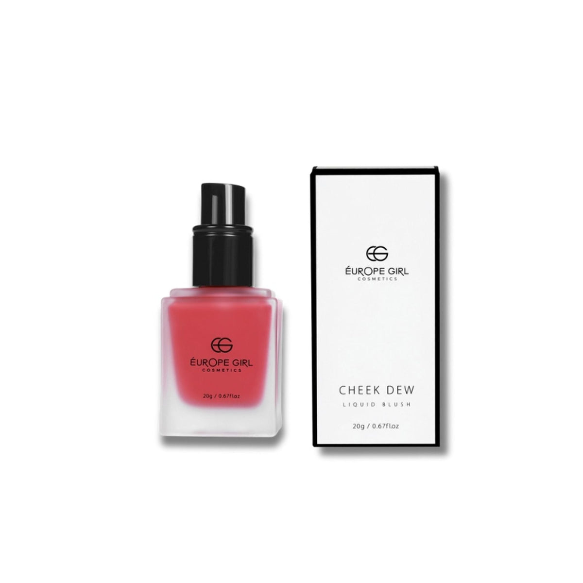 Europe Girl Cheek Dew Liquid Blush - EG-02 Cherry | Grocsy