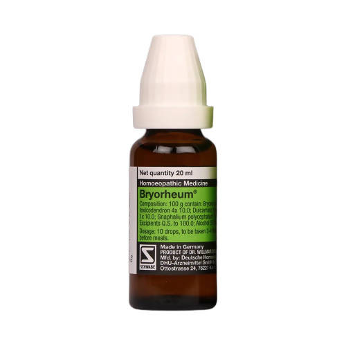 Dr. Willmar Schwabe Germany Bryorheum Drops | Grocsy