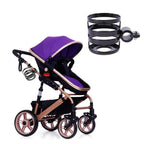 Safe-O-Kid Universal Stroller Cup Holder, Carrying Milk Bottle, Stroller/Pram For Baby, Black | Grocsy
