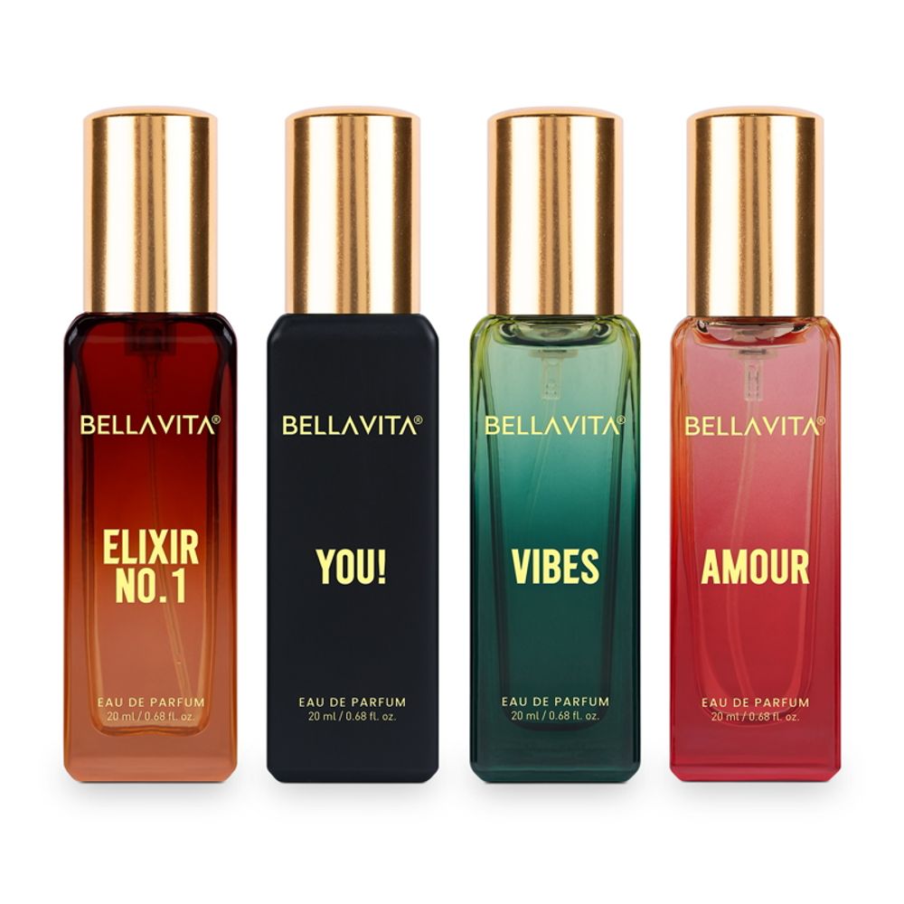 Bella Vita Organic All Star Long Lasting Perfume Gift Set For Man | Grocsy