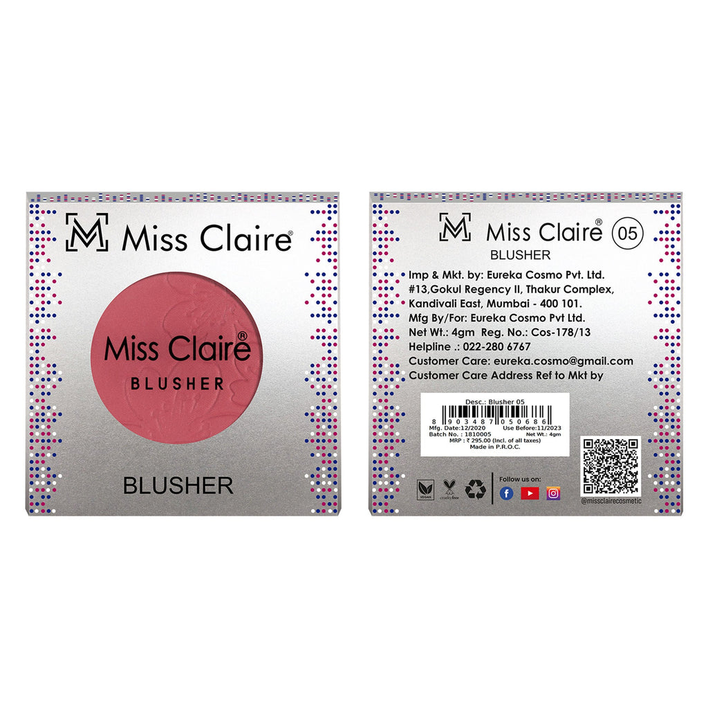 Miss Claire Round Blusher - 5 | Grocsy