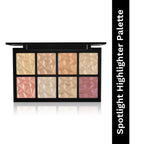 PAC Studio Spotlight Highlighter Palette - Highly Pigmented Silky Smooth Texture, Radiant Glow in One Swipe | Grocsy