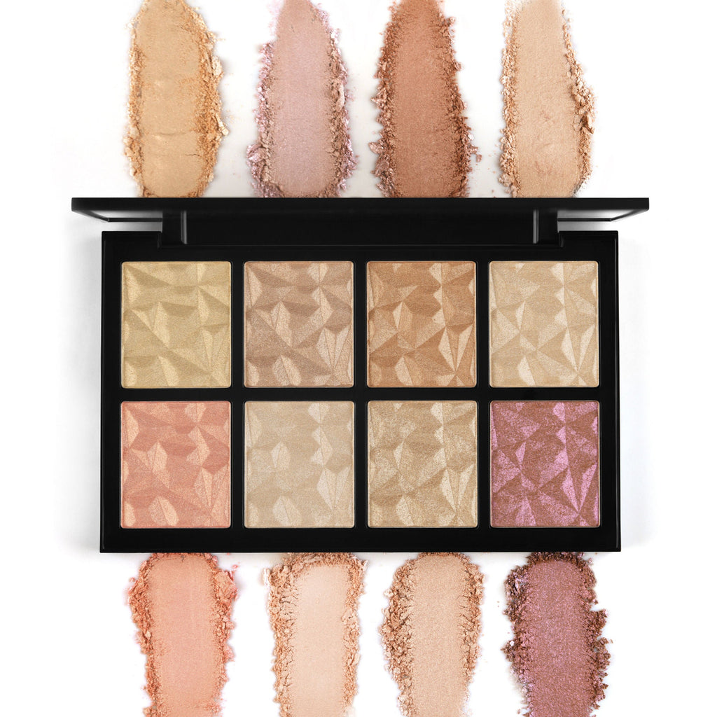 PAC Studio Spotlight Highlighter Palette - Highly Pigmented Silky Smooth Texture, Radiant Glow in One Swipe | Grocsy