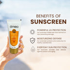 Omeo Sunscreen With Sandalwood, Turmeric, Papaya & Licorice Extract | Grocsy