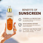 Omeo Sunscreen With Sandalwood, Turmeric, Papaya & Licorice Extract | Grocsy
