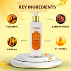 Omeo Sunscreen With Sandalwood, Turmeric, Papaya & Licorice Extract | Grocsy