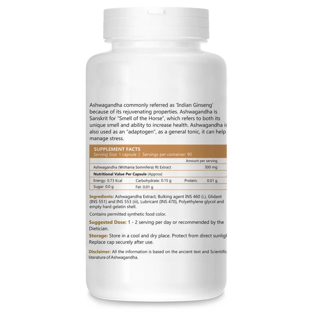 NLife Ashwagandha Capsules | Grocsy
