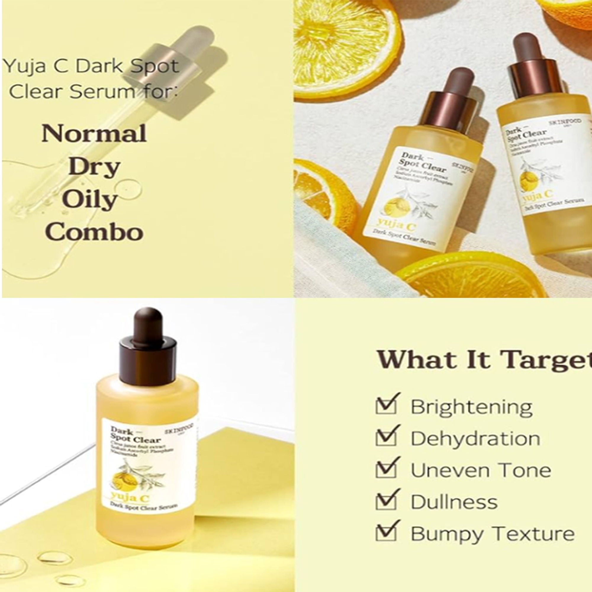 Skinfood Yuja C Dark Spot Clear Serum | Grocsy