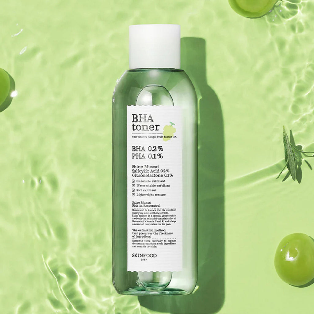 Skinfood Shine Muscat Bha Toner | Grocsy