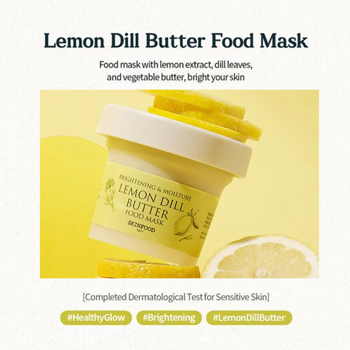 Skinfood Lemon Dill Butter Food Mask | Grocsy