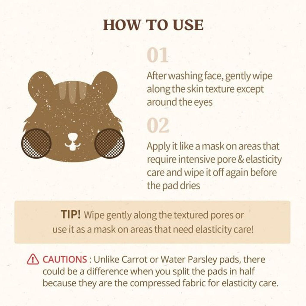 Skinfood Acorn Pore Peptide Pad | Grocsy