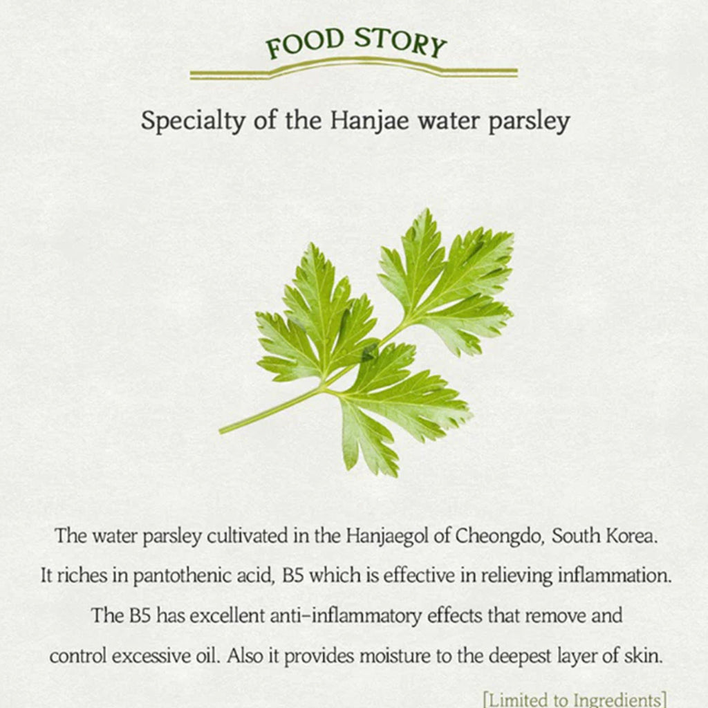 Skinfood Pantothenic Water Parsley Refresh Cleansing Foam | Grocsy