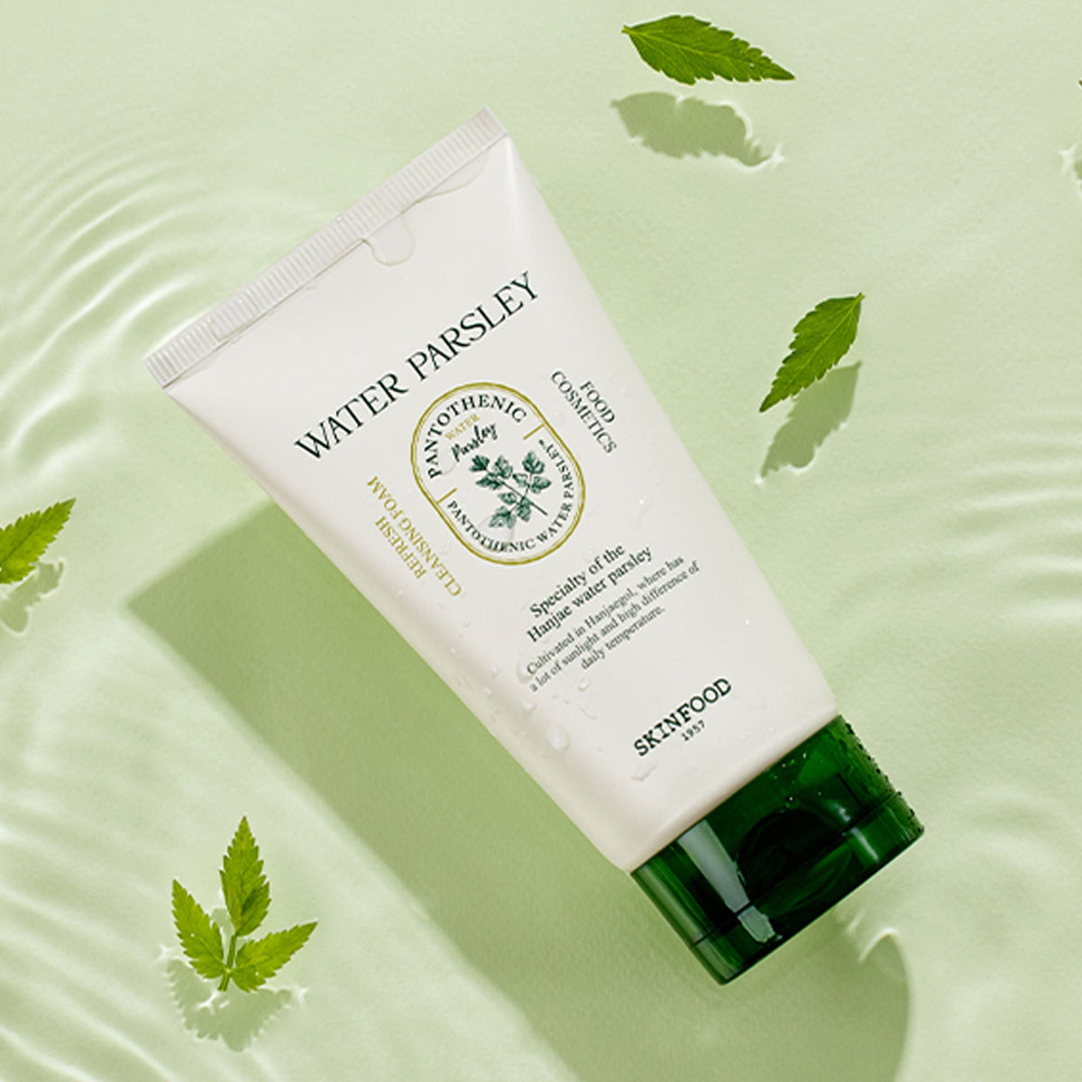 Skinfood Pantothenic Water Parsley Refresh Cleansing Foam | Grocsy