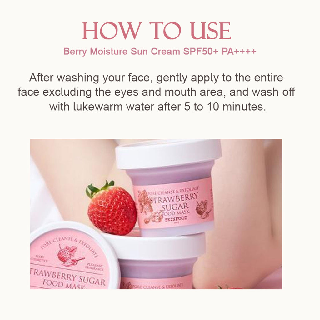 Skinfood Strawberry Sugar Food Mask | Grocsy