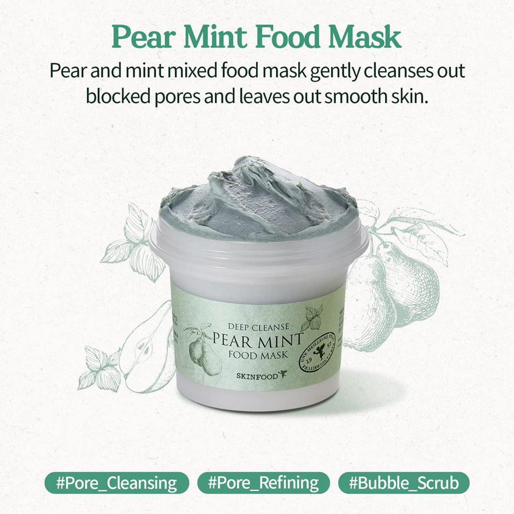 Skinfood Pear Mint Food Mask | Grocsy