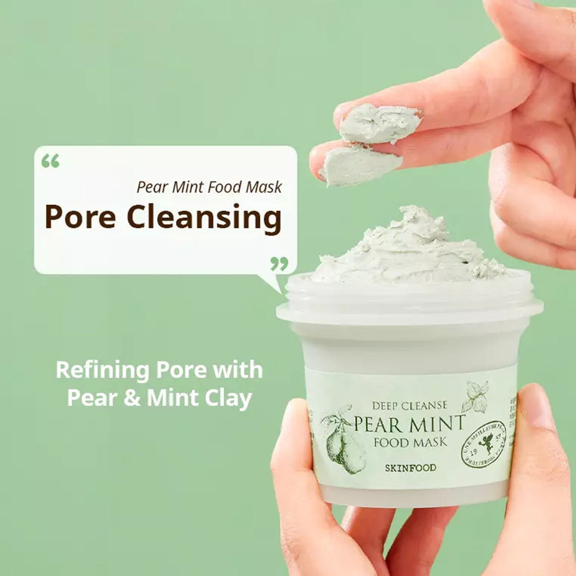 Skinfood Pear Mint Food Mask | Grocsy