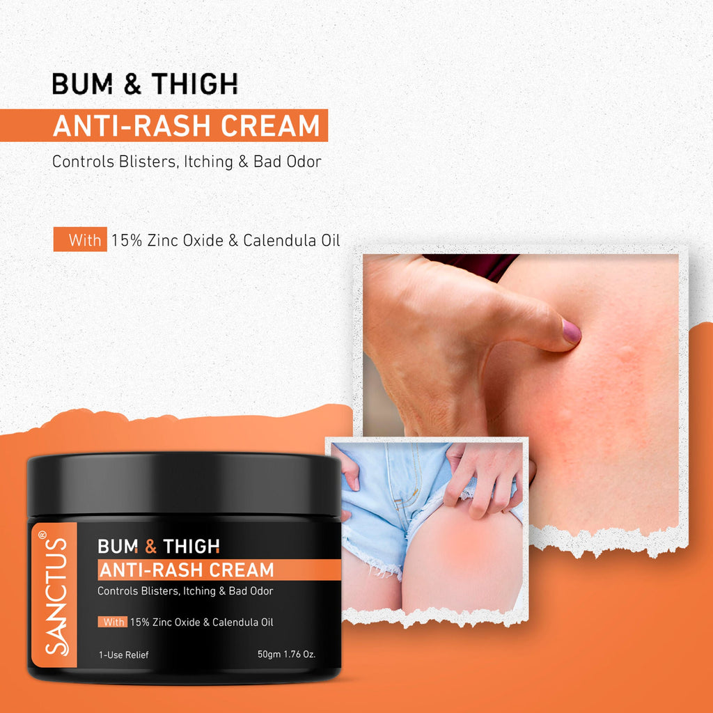 SANCTUS Bum & Thigh Anti-Rash Cream | Grocsy