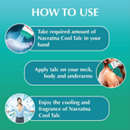 Navratna Cool Talc Active Deo | Grocsy