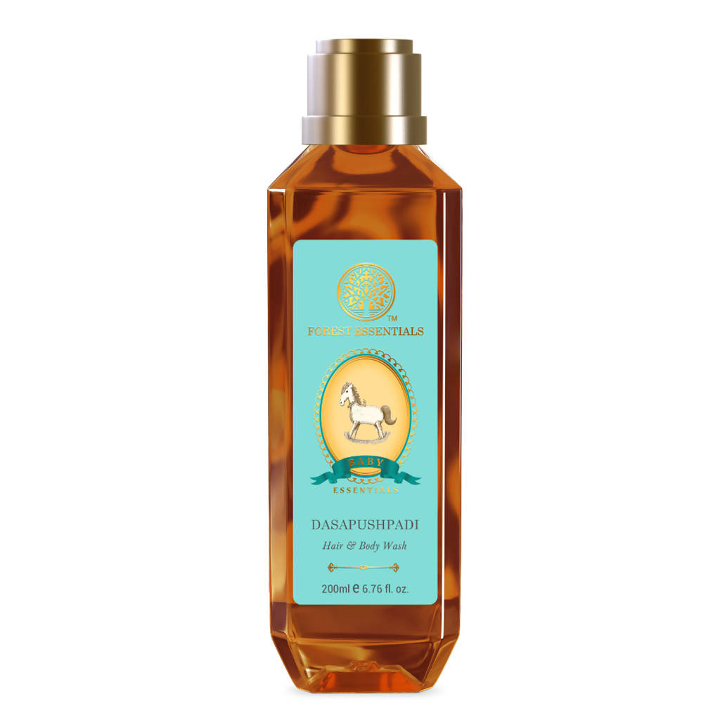 Forest Essentials Dasapushpadi Baby Hair & Body Wash | Grocsy