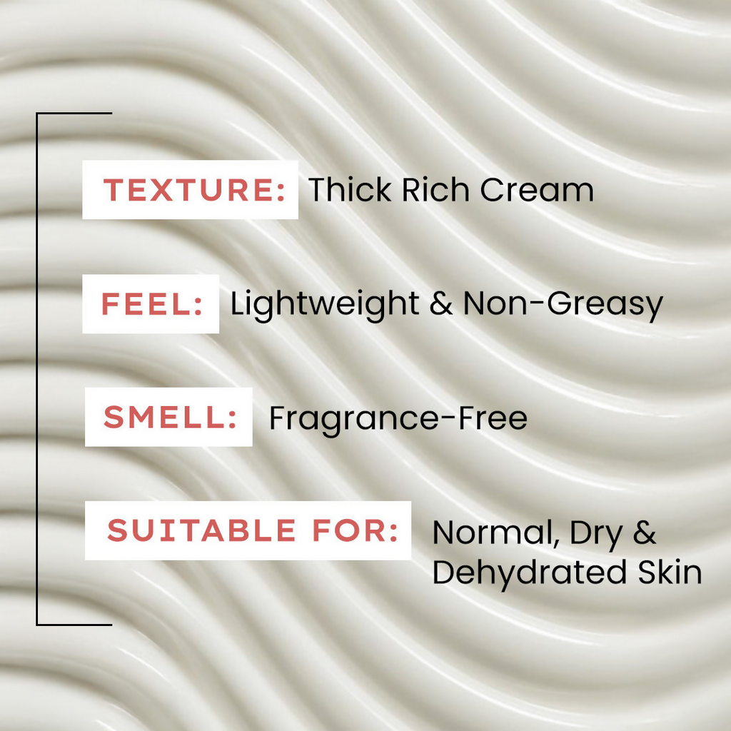 Hyphen By Kriti Sanon 10% Heartleaf & 7% Ceramides-Nmf Face Cream Moisturizer Rich Pillow Cream | Grocsy