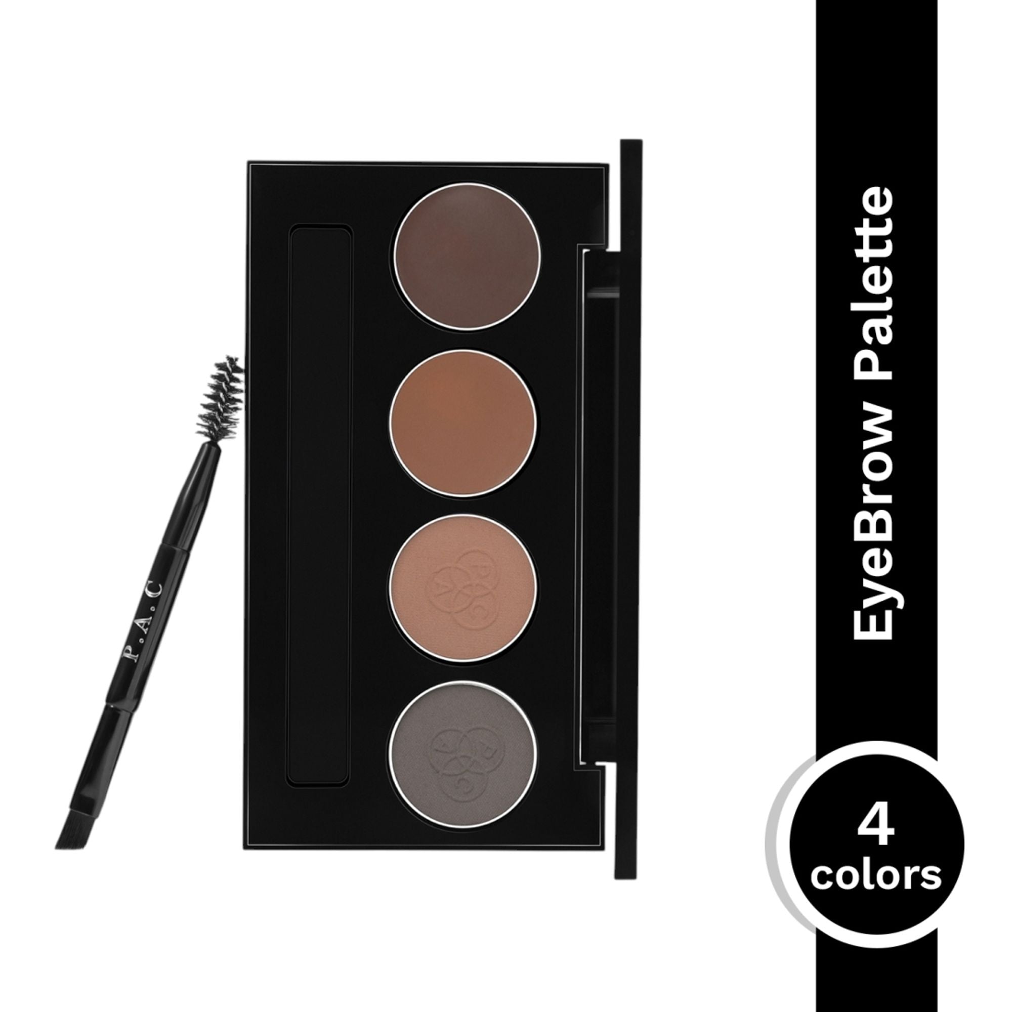 PAC Studio SuperBrowww Palette X4 01 Arch My Brows -Cream & Powder Formula Natural Shades Seamless Blending | Grocsy
