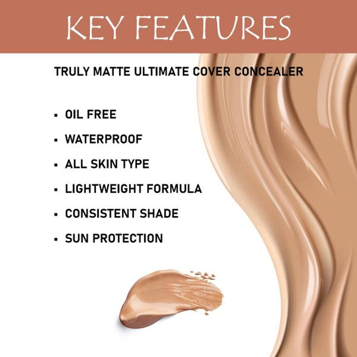 Matt Look Truly Matte Ultimate Cover Concealer - Soft Beige | Grocsy