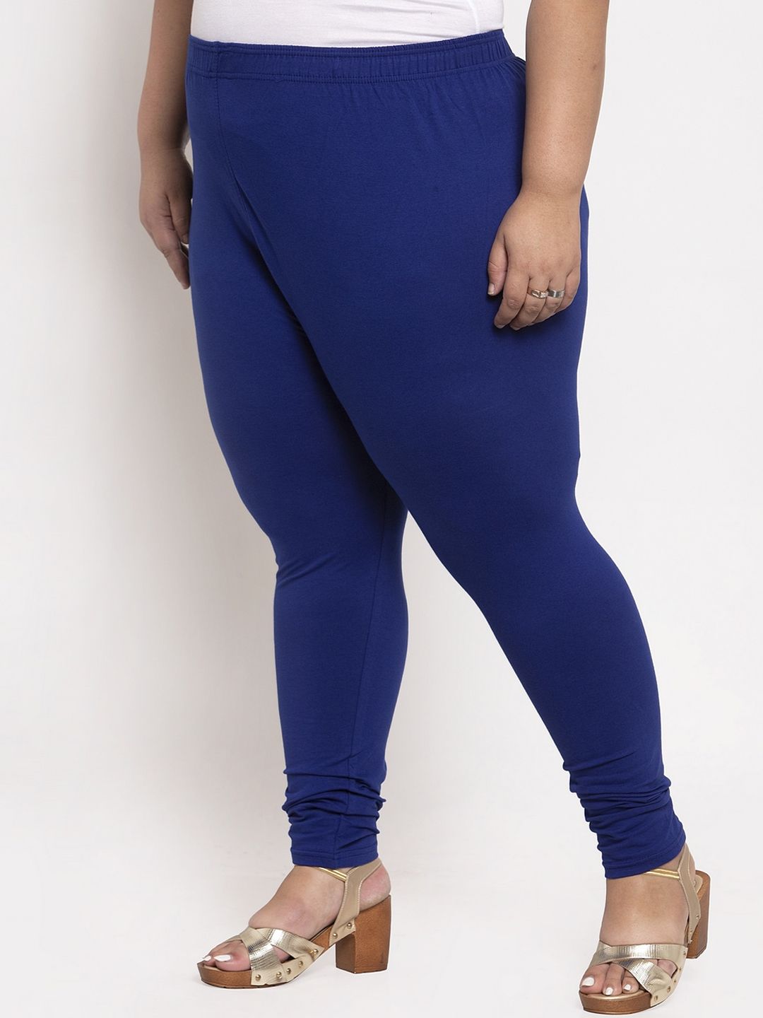 TAG 7 Women Plus Size Ankle Length Cotton Leggings | Grocsy