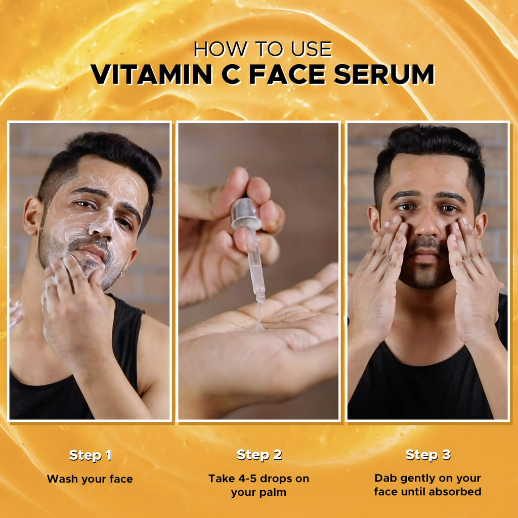 The Man Company 40% Vitamin C Face Serum | Grocsy