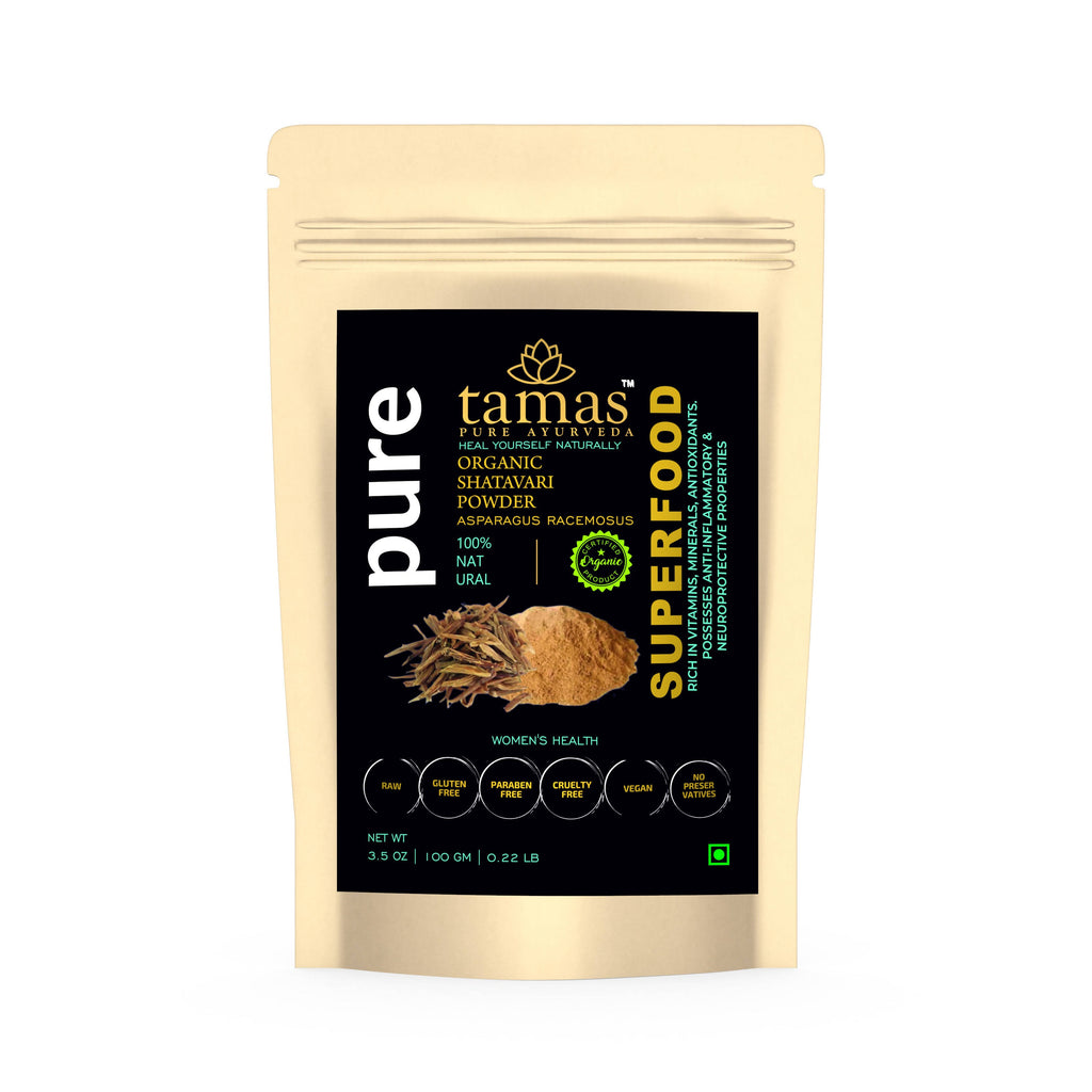 Tamas Pure Ayurveda Superfood Organic Shatavari Powder | Grocsy