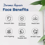 NutriGlow Advanced Organics Derma Repair Cream Bleach Kit | Grocsy