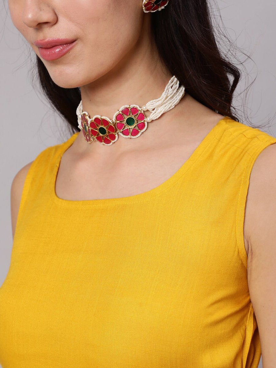 Aks Sleeveless High-Slit Kurta | Grocsy
