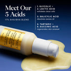 Farmacy Beauty Honey Glow 17% Resurfacing Acid Serum | Grocsy
