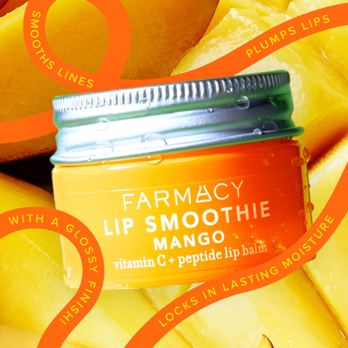 Farmacy Beauty Lip Smoothie Vitamin C + Peptide Lip Balm | Grocsy